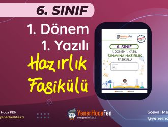 Fen Bilimleri - Yener Hoca FEN - 1D1Y - 6. Sınıf Fasikül